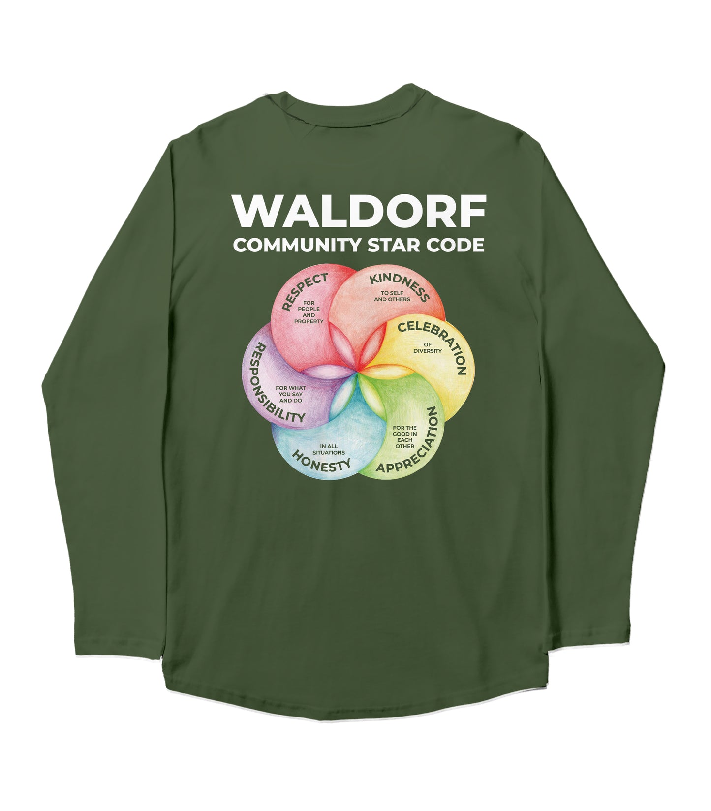StarCode Kids Long-Sleeve Tee - GREEN