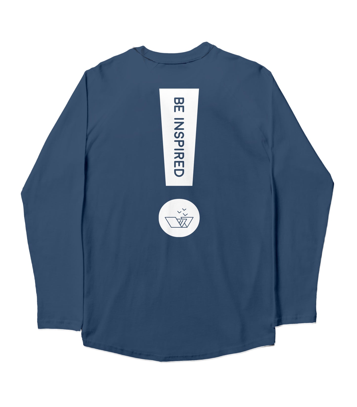 Stamp! Kids Long-Sleeve Tee - BLUE