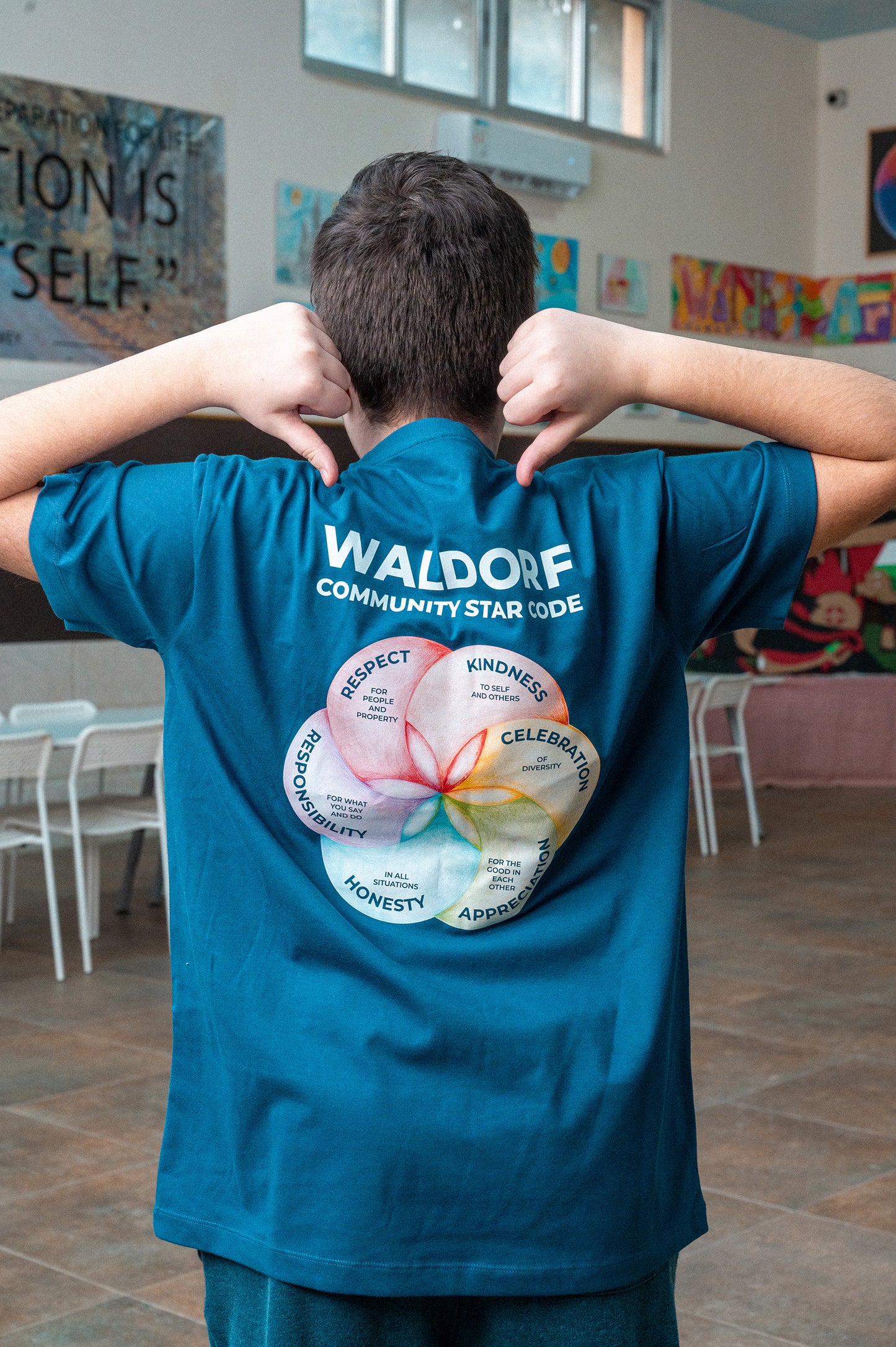 StarCode Kids T-Shirt - BLUE