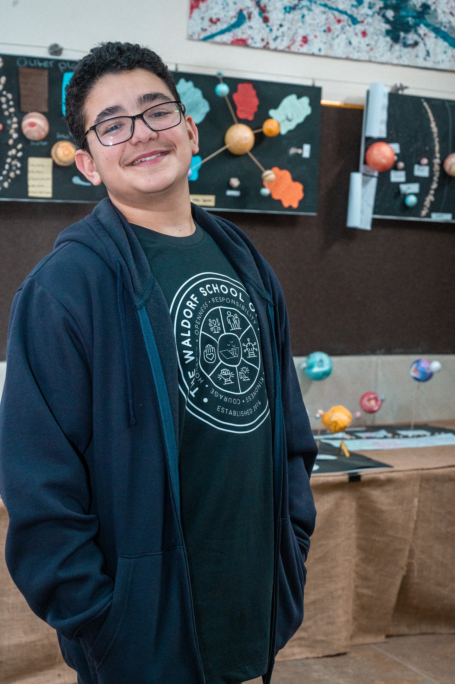 Stamp! Kids T-Shirt - BLACK