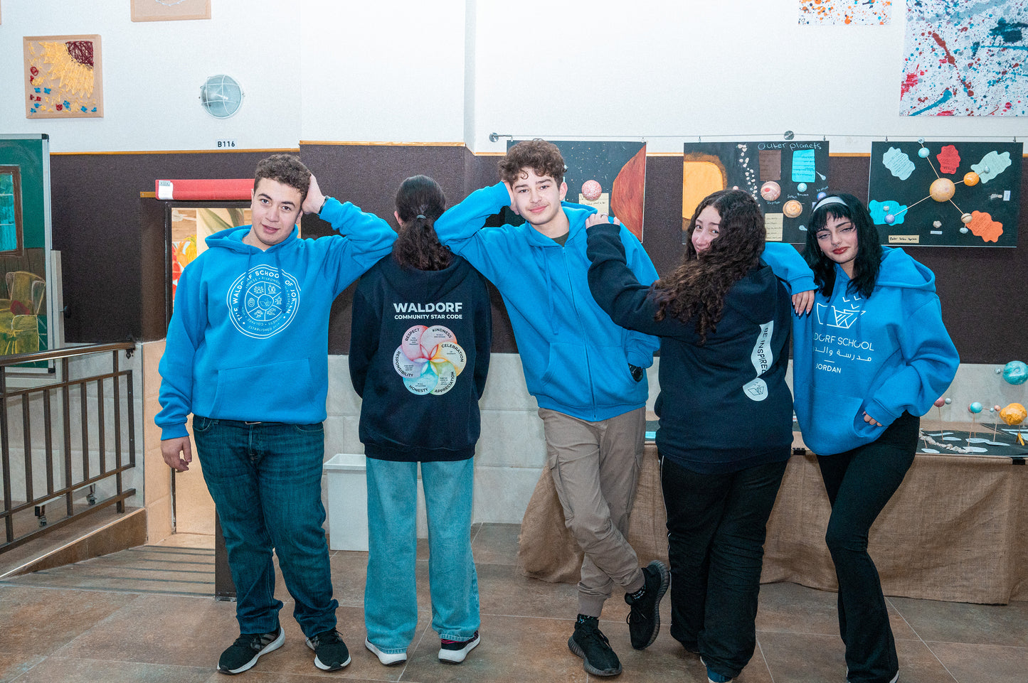 Stamp! Kids ZipUp - BLUE