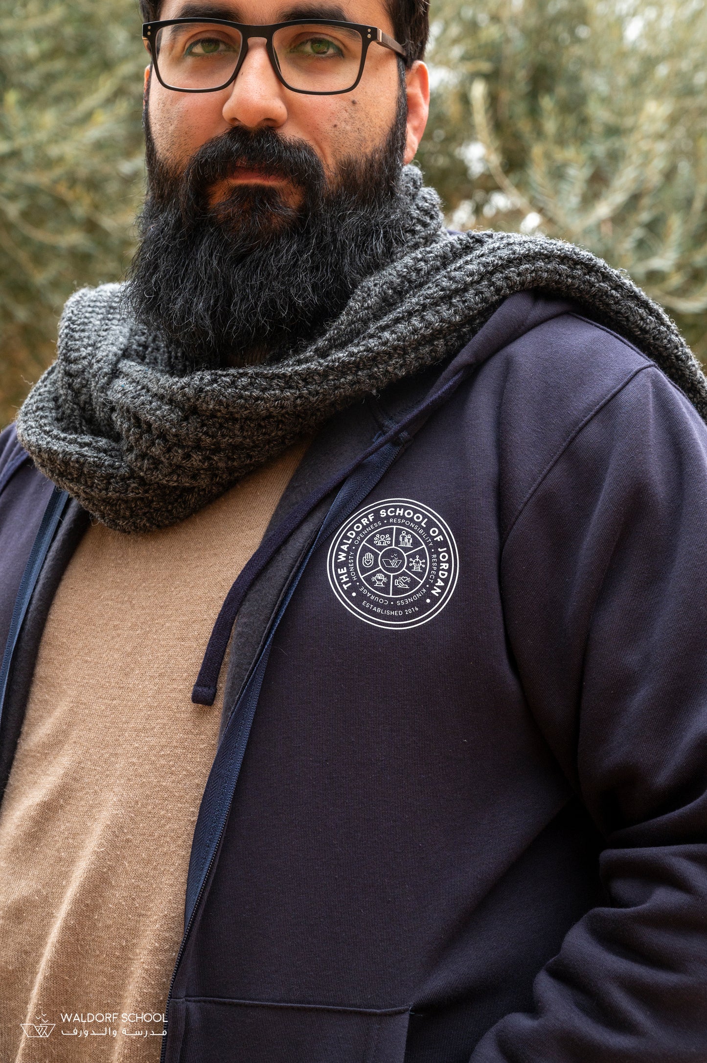 Stamp! Adult ZipUp - NAVY