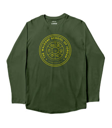 Stamp! Adult Long-Sleeve Tee - GREEN