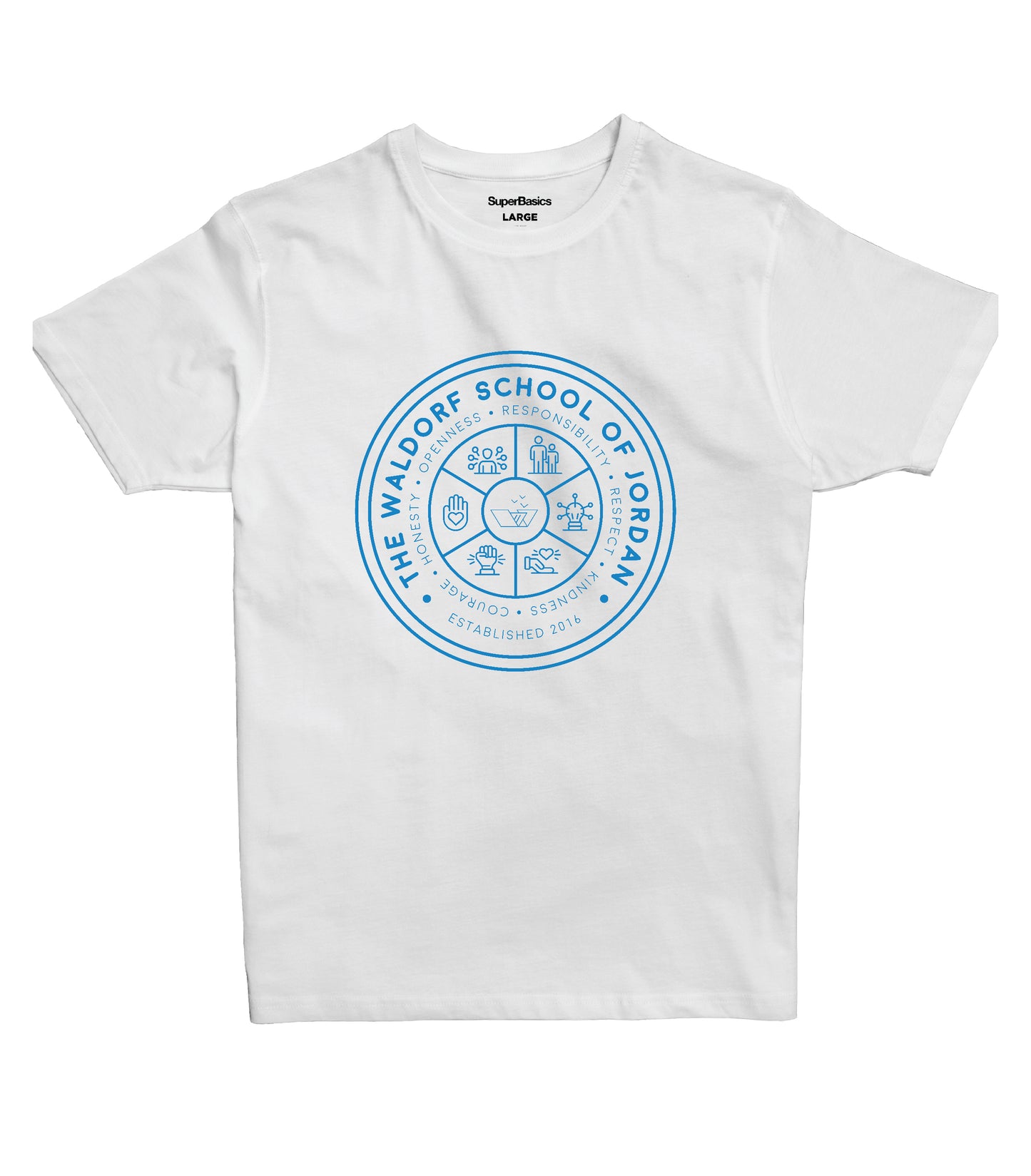 Stamp! Adult T-Shirt -  WHITE